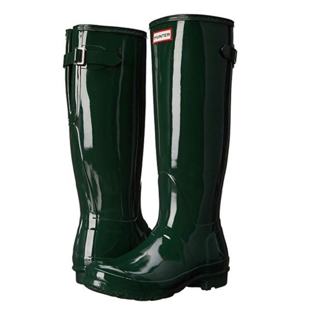 Hunter Original Tall back Adjustable Rain Boot - Picture 5 of 6